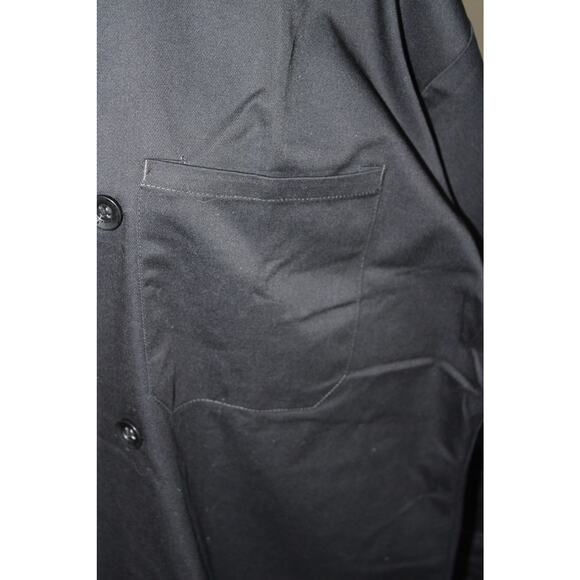 ChefsCloset Long Sleeve Basic Knot Button Chef Coat size L - Picture 4 of 11